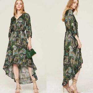Area Stars Paisley Midi Dress